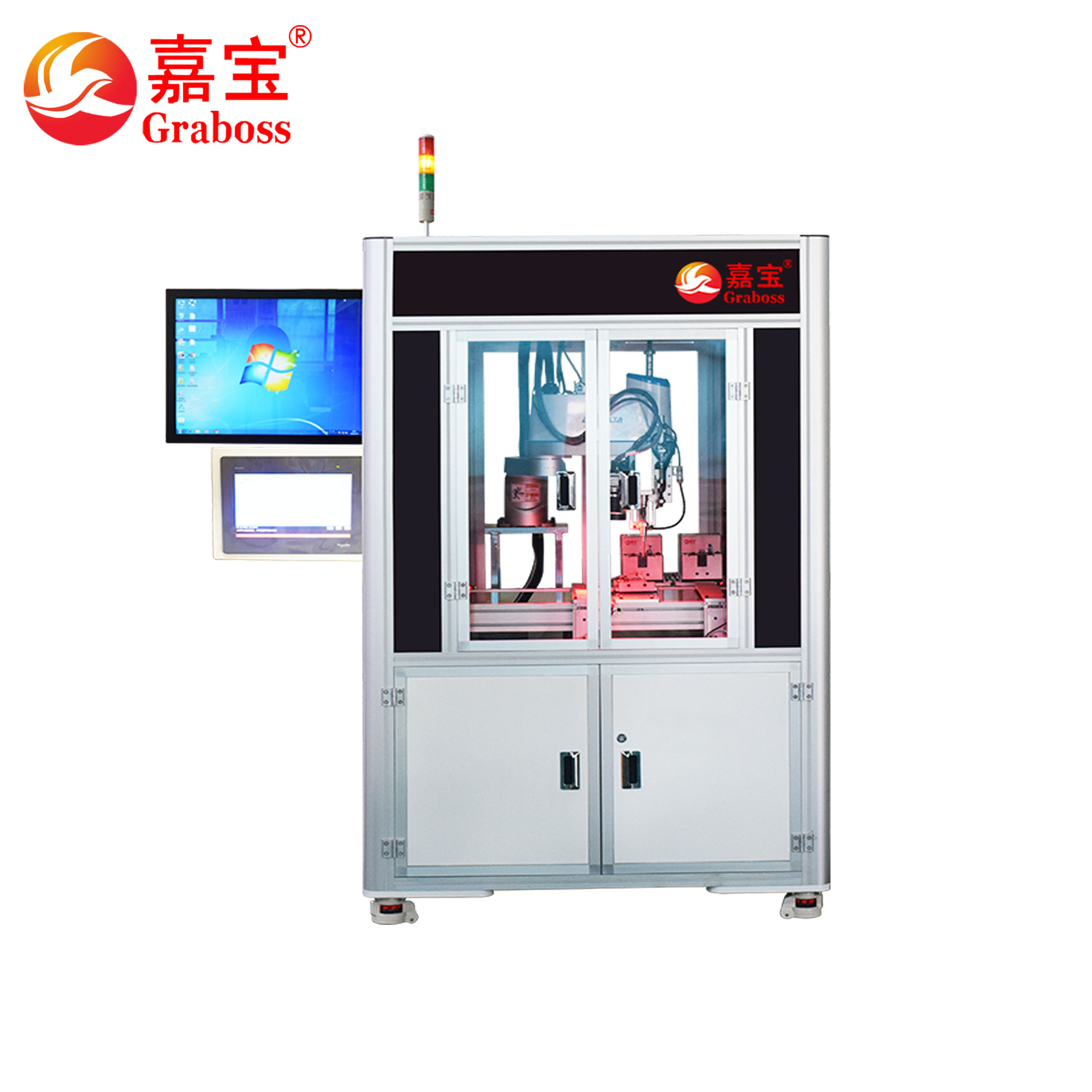 機械手CCD視覺螺絲擰緊機